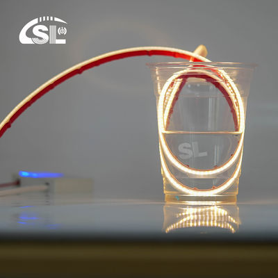 Control táctil Electroplata resistente al agua COB 320LEDs LED Light Strip para uso residencial
