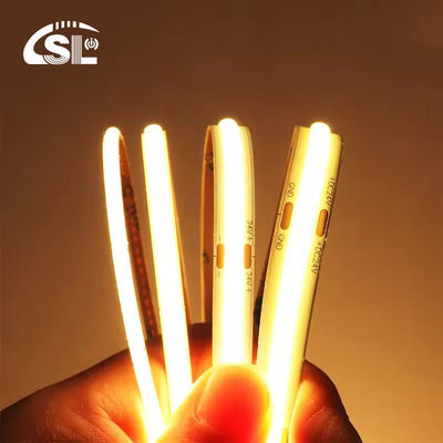 320 Led/M 480 Led/M Alta densidad Cob Led Strip Light 12v 24v con flujo luminoso de 880lm