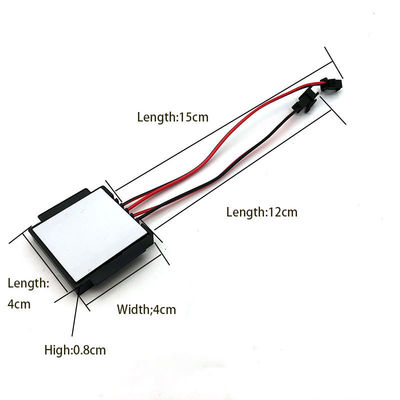 12V 24V 3A sensor táctil de espejo LED interruptor para 1-6mm espejo de mercurio de tres colores