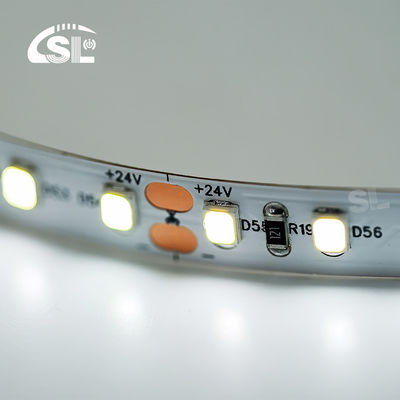 Larga duración 12V 24V SMD flexible 2835 luz de banda LED para decoración del hogar 120D por metro