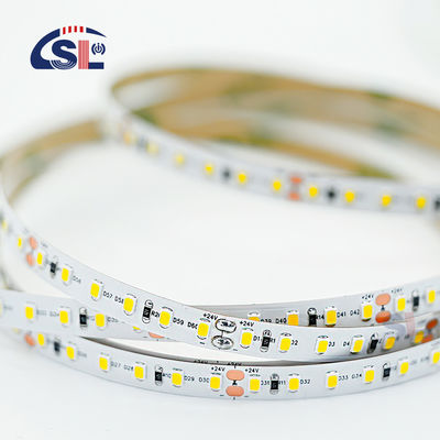 Larga duración 12V 24V SMD flexible 2835 luz de banda LED para decoración del hogar 120D por metro