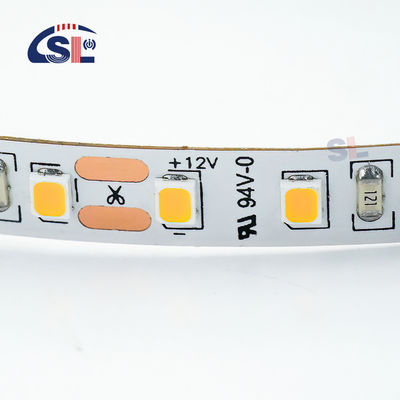 LED Strip 2835 12V Luz de ciudad 3000K 4000K 6500K PCB a prueba de agua 8MM LED 24V 60led/m SMD2835