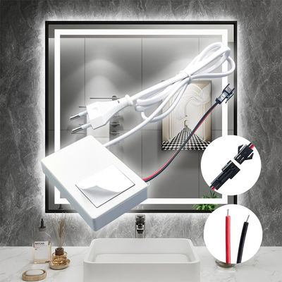 60W 12V Desfocador con una llave un color Seleccionado LED Dispersor de espejo sensor táctil