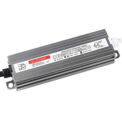 Conductor LED de salida única a prueba de agua 60-400W AC180-264V DC 12V 24V Fuente de alimentación con interruptor