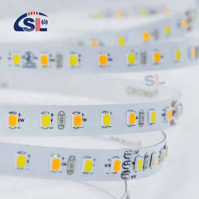 Control táctil personalizado 8mm 120leds 3000K-6500K CCT resistente al agua SMD2835 Luz de banda LED