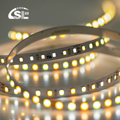 Control táctil personalizado 8mm 120leds 3000K-6500K CCT resistente al agua SMD2835 Luz de banda LED