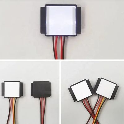 DC12V 12W 24W 36W 3.3cm*3.3cm*0.8cm Conmutador de sensor táctil de un botón para espejos inteligentes