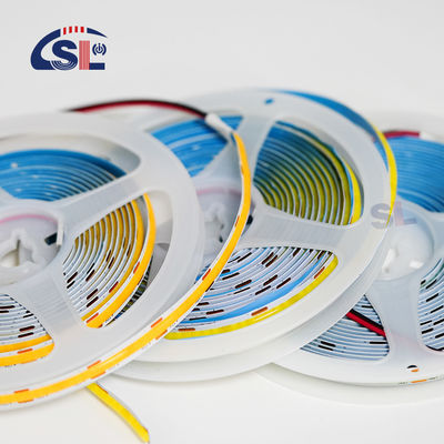 Electroplate COB 24v COB 320Ds 8mm Ra 85 Green LED Light Strip -20 - 45°C. La luz de la lámpara LED verde se puede utilizar en el caso de las lámparas de luz LED.