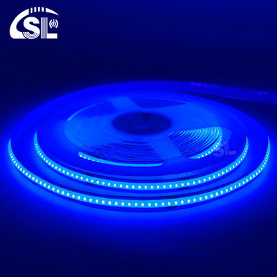 SL- COB-03208DB 8mm PCB ancho 180 grados Ángulo de visión Luz azul LED