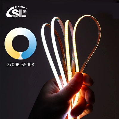 SL- COB-03208DB 8mm PCB ancho 180 grados Ángulo de visión Luz azul LED