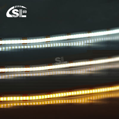 Electroplate COB 24v COB 576Ds 8mm LED Light Strip para crear una atmósfera relajante