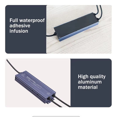 Transformador de luz LED de voltaje de entrada de 24V IP67 Inodoro para exteriores 60W 200W 400W 500W