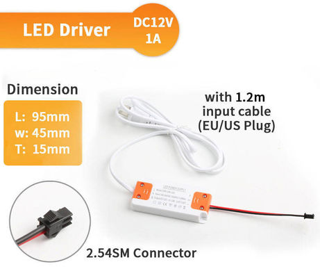 SL Handy Fuente de alimentación ligera LED controlador 12W 24W 36W 48W 60W para espejos de baño
