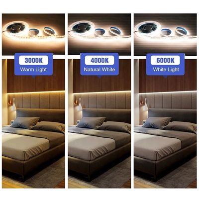 DC12V SMD2835 Electroplate PCB 60Ds 8mm Ra 80 LED Light Strip para uso residencial