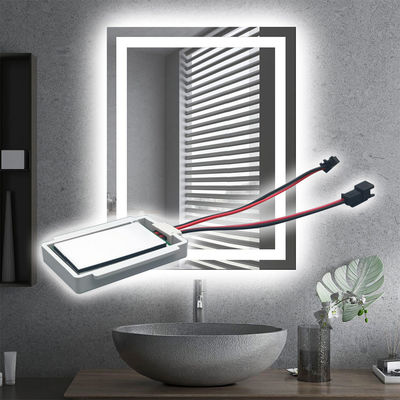 110V 240VAC LED Controller de luz de banda táctil botón de interruptor de pared para espejo inteligente