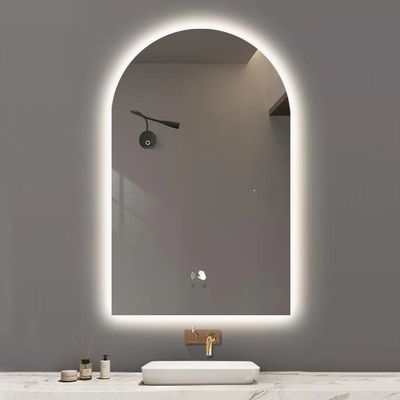 Hotel Casa Decoración de baño Diseño moderno pantalla táctil Espejo inteligente con luces LED y sensor