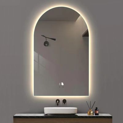 Hotel Casa Decoración de baño Diseño moderno pantalla táctil Espejo inteligente con luces LED y sensor