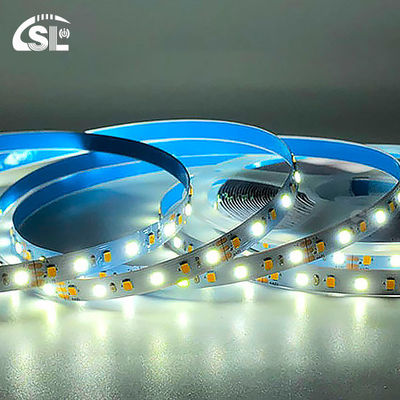Líneas de luz LED de doble color SMD 2835 120D 8mm 1200-1600LM 2700K-6500K 35Copper Ra70