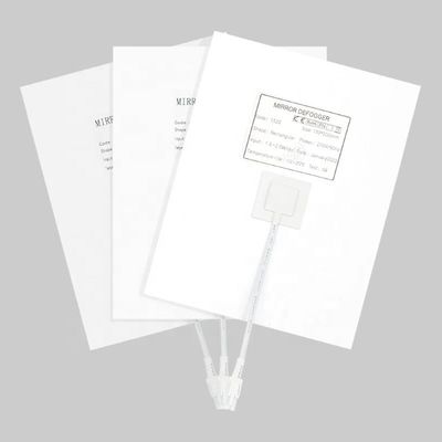 Película anti niebla iluminada de forma cuadrada para el espejo del baño 300mm*500mm 220-240V/50-60HZ