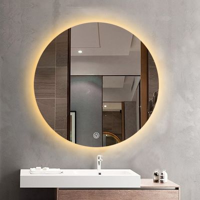 Pantalla táctil Espejo inteligente con luces LED y sensor para mejorar el baño