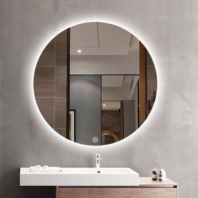 Pantalla táctil Espejo inteligente con luces LED y sensor para mejorar el baño