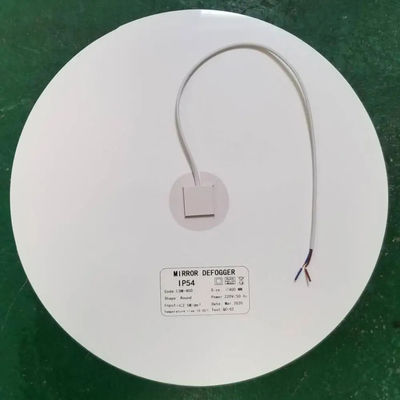 Hotel personalizado 12V 24V material PET resistente al agua película anti niebla para el espejo del baño 10-20 temperatura