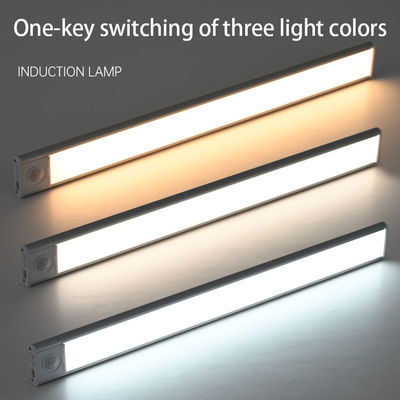 Temperatura de color ajustable sensor de movimiento LED luz para el gabinete de cocina ultra delgado