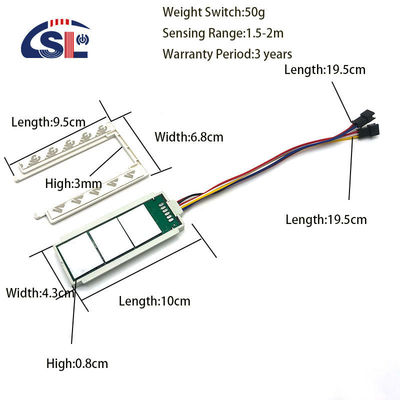 Nivel de atenuación Sí Personalizable 12V/24V 5A 60W/120W Rader PIR Sensor de movimiento Switch de luz LED Fuente de luz 1NO/1NC Switch Combinación Baño