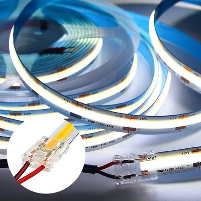 Hotel COB Mini LED Light Strip Conectores de alambre 2 Conexión de 3 pines sin soldadura CCT 5 8 10mm LED Conector de alambre de tira a tira
