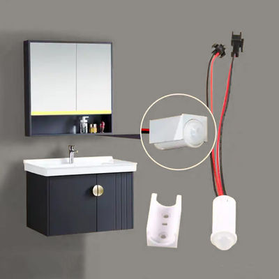12V 4A pequeño cuerpo humano de inducción infrarroja sensor de gabinete de cocina interruptor para el gabinete de la puerta de luz LED