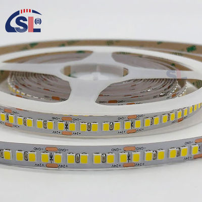 Residencial DC12V 24V SMD2835 Electroplate PCB 240Ds 8mm Ra 80 6500K LED de luz de la franja