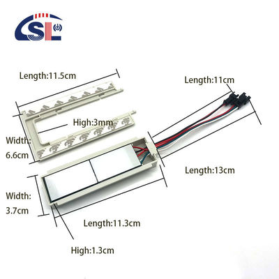 Desempañador LED de un solo color de 36W con interruptor de atenuación táctil inteligente de doble llave DC12V/5A