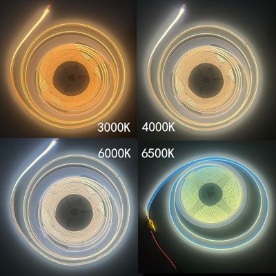 115lm/w 3000K-6500K Ra80 DC12V 120D 8mm LED Light Strips para el baño espejos de vanidad
