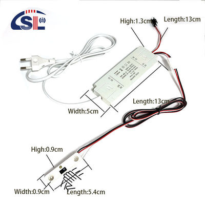 Controle sus luces convenientemente con el interruptor de sensor inteligente de barrido manual DC12V 5A 60W