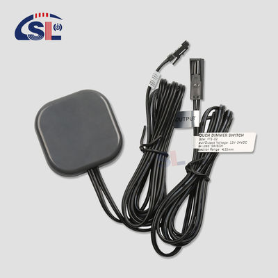 110V 240VAC Interruptor de atenuador táctil de espejo integrado para luz de gabinete LED inteligente de 2,5 cm