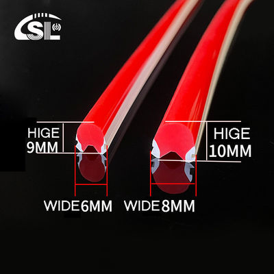 3- ODM/OEM Cuerdas de neón de gel de sílice puro DC12V DC24V IP67 a prueba de agua 120leds/m SMD 2835 Luzes de neón LED para exteriores e interiores