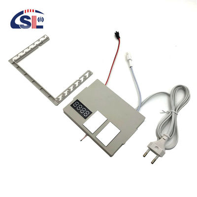 12W/24W/36W Interruptor de sensor táctil LED de un solo / tres colores con control de pantalla de tiempo y temperatura