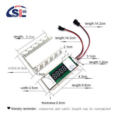 Función de encendido/apagado/dimmer LED 12V 5A 60W Conmutador de sensor táctil para espejo de baño