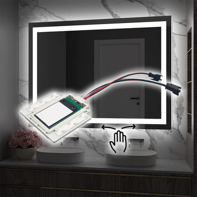 Interruptor de sensores con clasificación IP24 para espejos inteligentes Escanear manualmente 3-5cm Rango de detección DC12V
