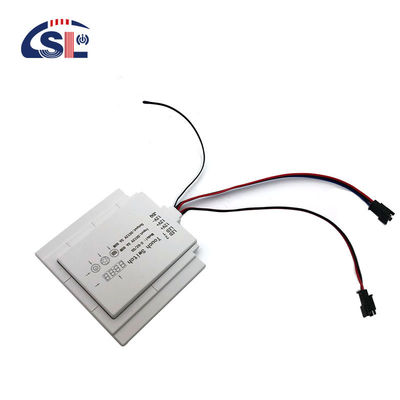 Conveniente DC12V SL Multi-función Divide tres botones de visualización de tiempo sensor táctil interruptor