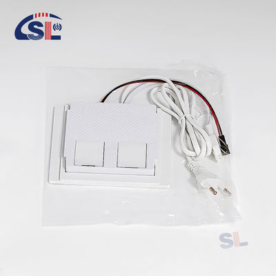 12W integrado de dos botones grandes tres colores sensor táctil conmutador para los espejos de baño
