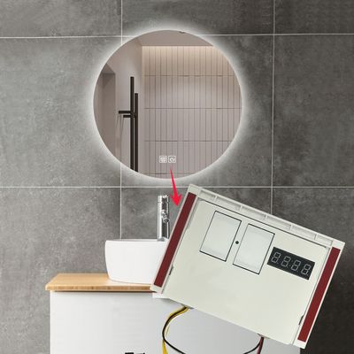 Interruptor de sensor táctil para espejos Instalación fácil 169g 1-6mm Alcance de detección DC12V