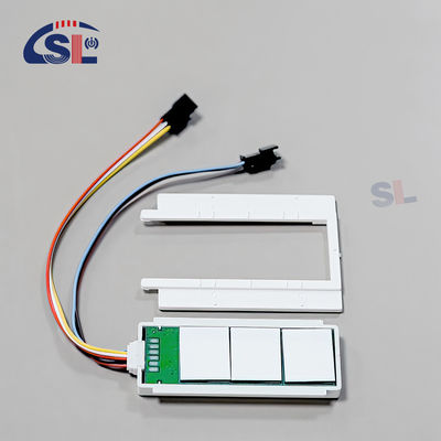 DC12V 12W Divide tres botones Sensor táctil de atenuación sin pasos para el espejo led del baño