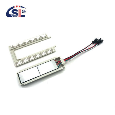 SL 12v Split Dos botones Tres colores LED Smart Defogger Sensor de interruptor táctil 11.8cm*6.6cm*1.3cm