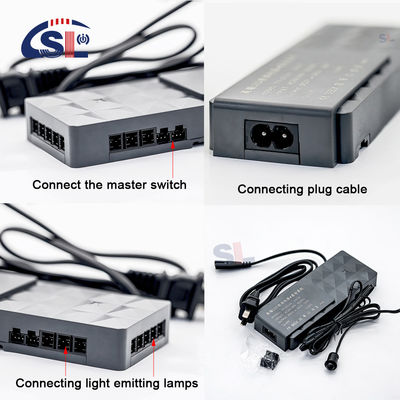 DC12V 24V Control centralizado Infrarrojo sensor de inducción del gabinete del cuerpo humano interruptor para el gabinete de la puerta de luz LED Ta 45C
