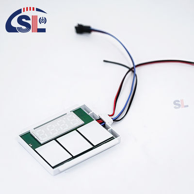 Interruptor de sensor táctil de encendido/apagado de oscurecimiento de un solo/tres colores para iluminación LED de espejos de baño
