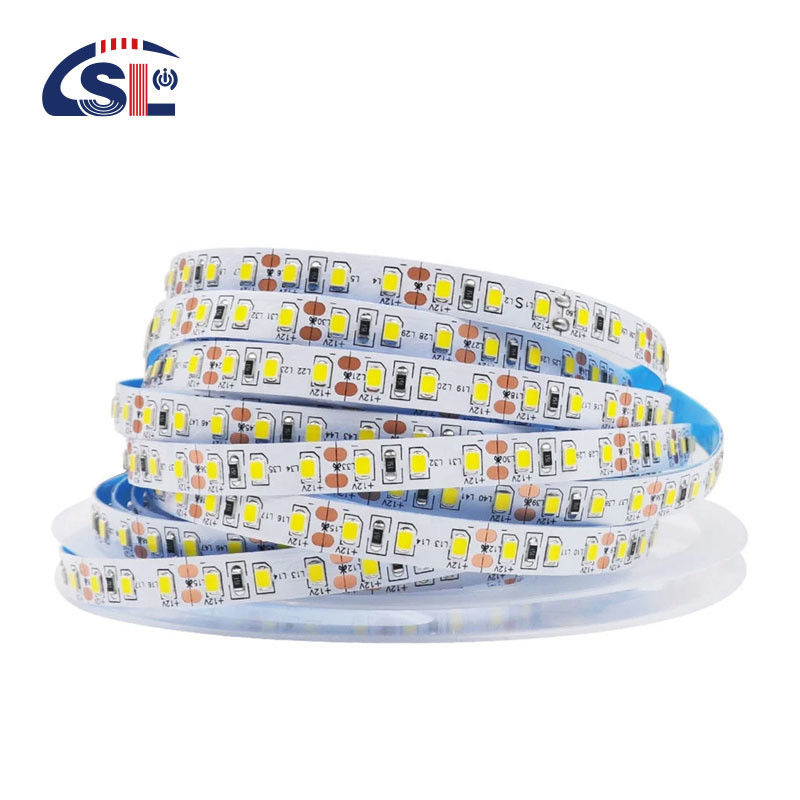 Casa 12v 8mm 120leds 12000K Placa de corte a presión blanca fría SMD2835 Luz de banda LED para decoración de interiores
