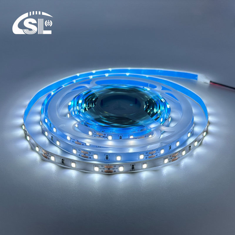 DC 12V 60leds 8mm10mm 12000K Cool White Board de corte a presión Led Strip Light para decoración de habitaciones