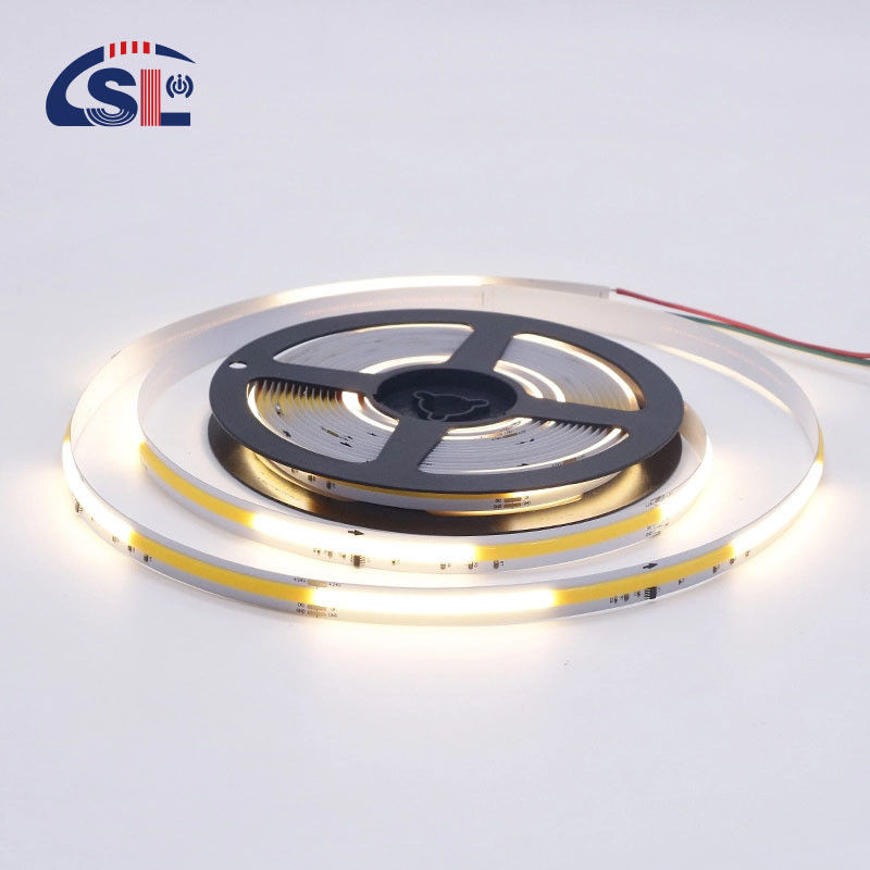 12v24v 8mm 360leds 4000K Blanco COB SMD2835 Luz de banda LED para aplicaciones versátiles