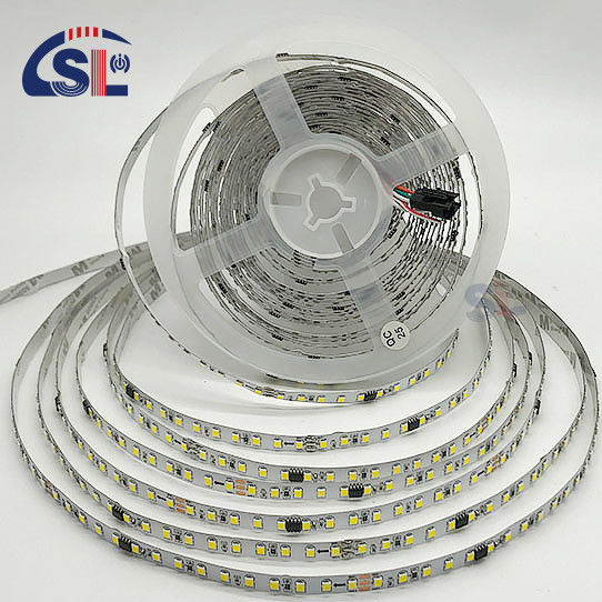 DC12V / 24V SMD2835 Electroplate PCB 240Ds 8mm Ra 80 4000K LED Light Strip para el hogar